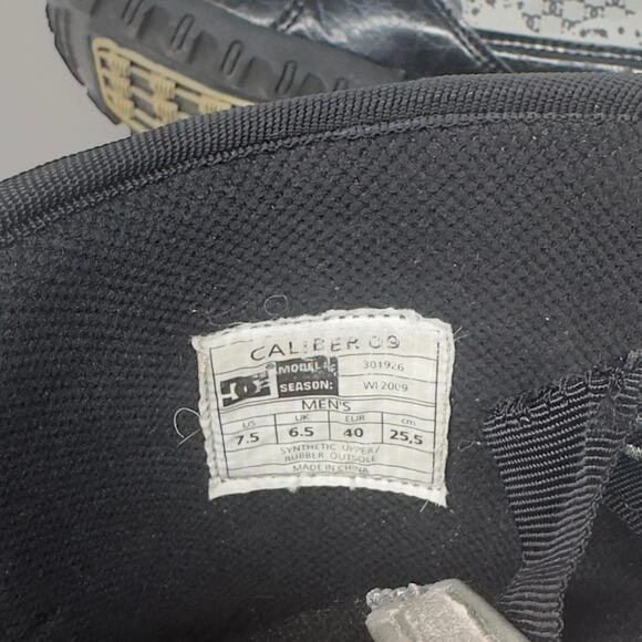 DC Men’s Caliber ’09 Black & Green Snowboarding Boots - Size 7.5 - Picture 6 of 7